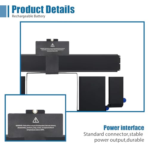 Image of A1437 Laptop Battery for Apple Late 2012 Early 2013 MacBook Pro 13-inch Retina A1425 EMC 2557 EMC 2672 Battery MacBook Pro 13 inch A1425 Battery 11.21V 74Wh