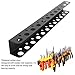 Wall Hand Tool Rack, Carbon Steel Wall Mountable Metal Tool Shelf Storage Rack Screwdriver Organizer for Workshop Garage Shed