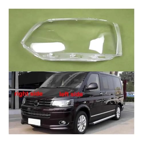 Cache de phare avant transparent compatible VW Multivan T5 2012 2013 2014 2015 - 3