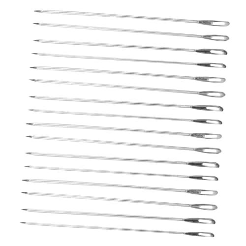 Gogogmee 100pcs Large Eye Darning Needles for Sewing Needles for DIY Crafts for Knitting and Needlework Great for Beginners and All Skill Levels