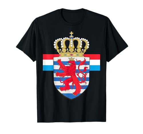 Armoiries du drapeau du Luxembourg et du Lion T-Shirt