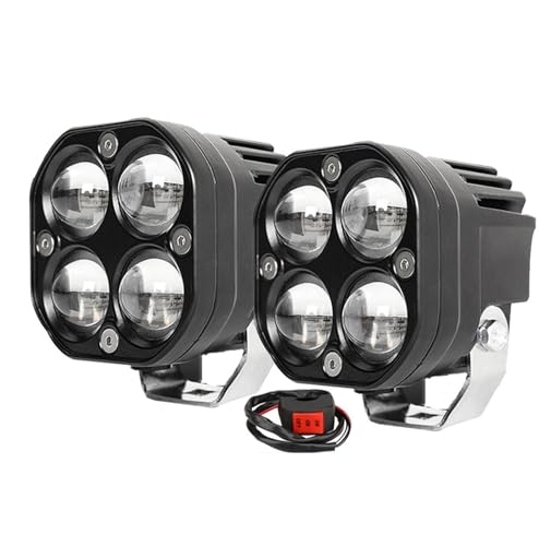Antibrouillards longue portée double couleur 80000lm pour sécurité routière Suzuki