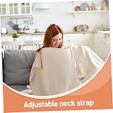 Toyvian Ręcznik do karmienia Essentials Najważniejszy dla matek karmiących Ochrona przed karmieniem, koc do karmienia, koc do karmienia niemowląt, bawełna, beżowy
