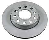 Una pieza de SWAG. SWAG - Eje trasero de disco de freno para Audi A4 B7 B6 8E Seat Exeo 8E0615601Q (2 unidades)