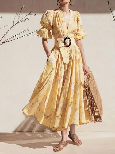 TEMOFON Flat Sandals for Women Dressy: Summer Open Toe Elastic Ankle Strap Sandals Woman - Comfortable Walking Wide Non Slip Flats4