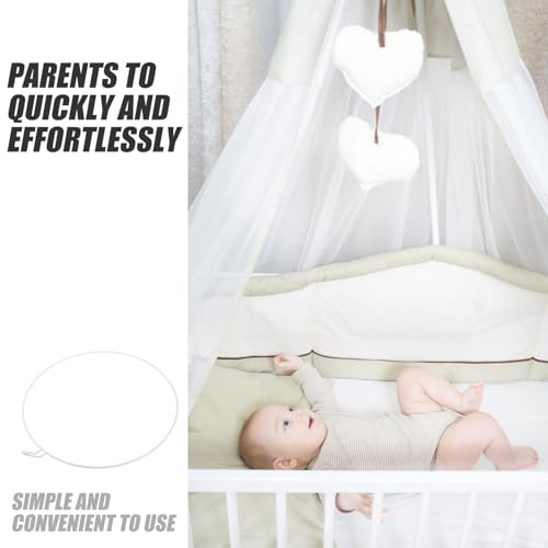 Aros de soporte para mosquitera de cuna para proteger el dormitorio infantil 4