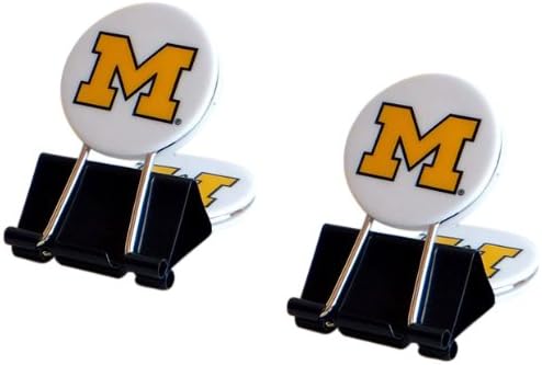 NCAA Michigan Wolverines MyFanClip Multipurpose Clips (Pack of 2)