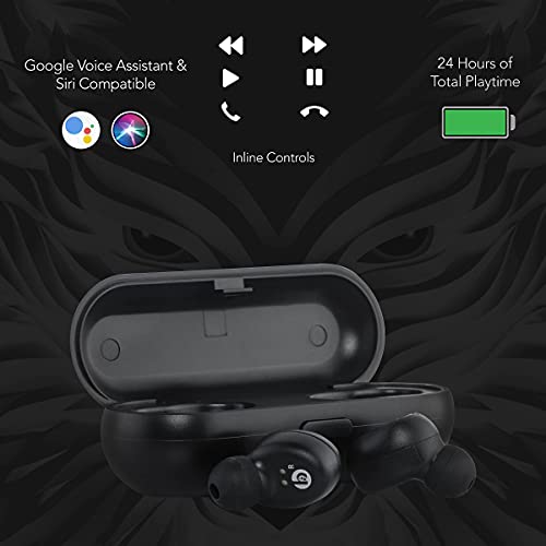 Image of Hitage Earbuds TWS-13 True Wireless Bluetooth Earbuds Headset Wireless Earphones Bluetooth Headphones with Mic HD Stereo Sound Lightweight & Ergonomic Earphones