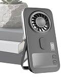 Rafraîchisseur à double fonction : le ventilateur brumisant portable offre à la fois l'utilisation de la brume et du ventilateur pour garantir des performances de refroidissement optimales, parfaites pour les environnements tels que les parcs, les bureaux ou les gymnases, permettant aux utilisateurs de rester frais et confortables pendant les différentes activités quotidiennes avec facilité