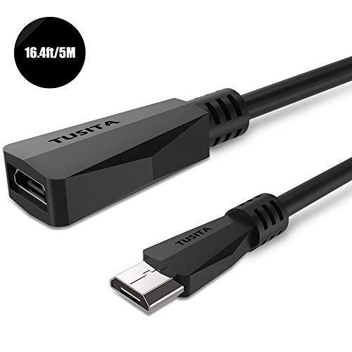 TUSITA Micro USB Power Cavo di Prolunga (20ft /