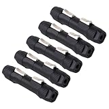 10-teiliges wasserdichtes PowerCON 3-Pin-Stecker- und Buchsenset, 20 A 250 V verriegelbarer Stromanschluss for Bühnenbeleuchtung(5xE1024M 5xE1025M)