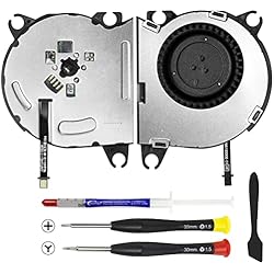 Ventilador Dinamico S-Union Ventilador de Refrigeración Interno,CPU Ventilador de Refrigeración Reemplazable de con Destornillador,Adecuado para la Consola Nintendo Switch NS 2017.