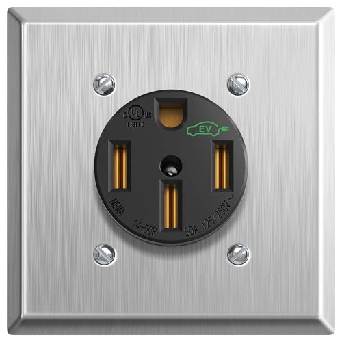 SURAIELEC 50A NEMA 14-50R EV Charger Receptacle UL Listed