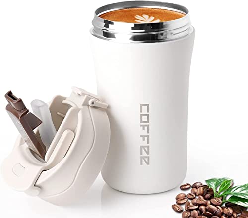Wosta Travel Mug, Insulated Coffee Cup with Leakproof Lid,Vacuum ...
