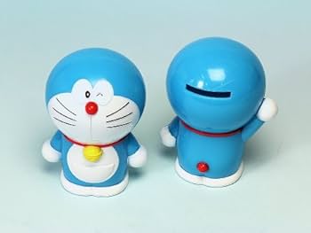 Amazon.co.jp: ドラえもん 貯金箱 BANK 2個セット 人形