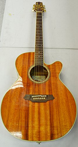 Takamine Pro Series EF508KC NEX All Koa Acoustic Electric Guitar, Natural with Case 