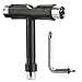 YOUSHARES T-Bone Skateboard Tool, Roller Roller Multi T Tool Nuovo, T-Type Strumento Nero per Skateboard