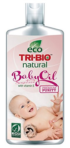 Tri-Bio Eco Premium Natural Baby Oil 200ml for Babies with Dry or Sensitive Skin