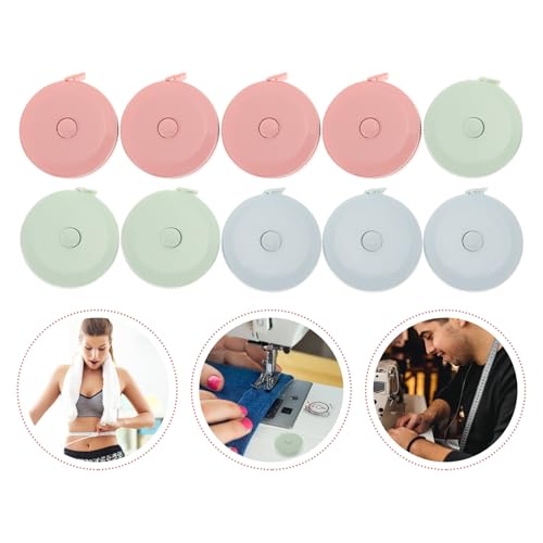 Set de 10 cintas métricas retractiles 1.5m miniatura 7
