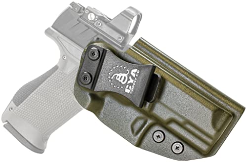 CYA Supply Co.- Optics Ready IWB Holsters - Multiple Fits Walther PDP Compact 4" - OD Green - Veteran Owned - Made in USA