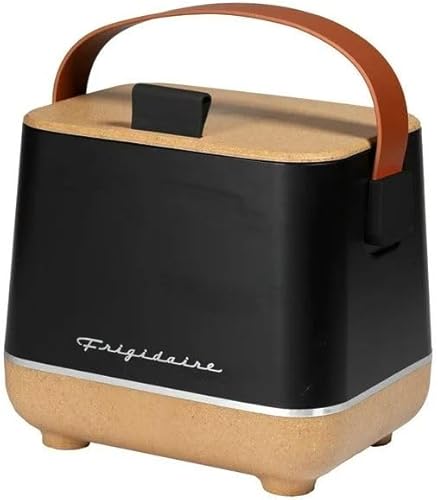 Miniatura 2 de Frigidaire EFMIS310-Negro (Renovado) - Mini refrigerador personal portátil con tapa de apertura superior aislada para 6 latas o 4 litros, color