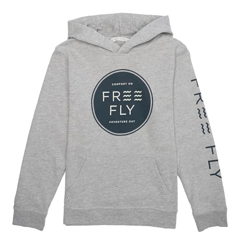 Free Fly Youth Comfort On Fleece Hoodie - Ultra Soft Fleece Hoodie with Pocket, for Boys and Girls