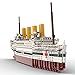 Produktbild Seizefun Britannic im Maßstab 1:325, Bausteine für Kreuzfahrtschiffe, MOC-95563, kompatibel mit Lego Titanic 10294, Bausteine mit großen kleinen Partikeln, 3445 Teile