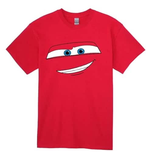 Cars Face Outline Shirt, Birthday Family Matching Shirts