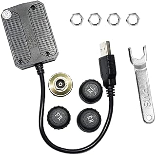 ATOTO AC-UTP1 USB TPMS Tyre Pressure Monitoring Sensors System Specified for ATOTO A6 & S8 Android Car Stereo Models (sensors Outside)