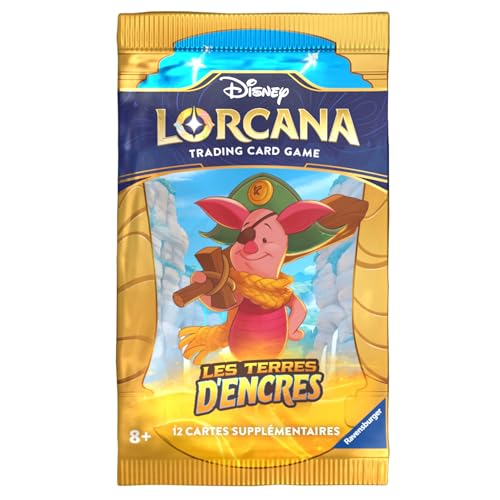 Disney Lorcana Les Terres d'Encres Display 24 boosters Ravensburger JCC
