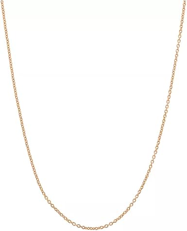 14K Gold plated 2MM cable chain 
