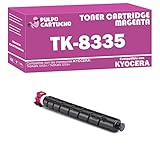 15.000 Páginas Pulpo Cartucho - Toner Genérico TK-8335 Magenta Compatible con Kyocera TK8335 / 1T02RLBNL0 - Valido para Impresoras TASKalfa 3252ci / TASKalfa 3253ci