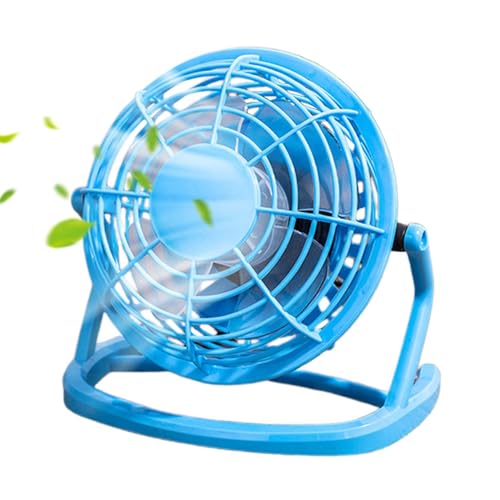 Walopola Ventilador USB pequeño, ventilador de escritorio - Ventilador de escritorio silencioso portátil de 4 pulgadas | Ventilador eléctrico de refrigeración por aire, ventiladores de mesa, pequeño
