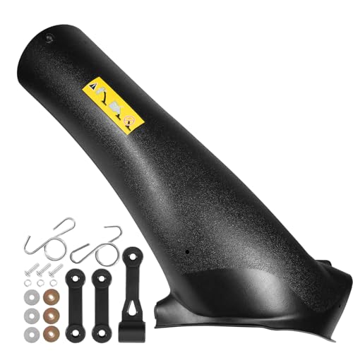 592866501 Lower Chute Replacement for 42 Inch Bagger Chute Compatible with Husqvarna/Craftsman/Poulan/Sears/AYP Lawn Tractor Grass Catcher Replaces 532162803 162803 2 & 3 Bin Compatible Fix Clogging