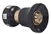 Fireman Hose Nozzle Heavy Duty Brass Nozzle - All Metal Core Superior Quality Gently Spray Flowers Or Use High Pressure Sprayer To Wash Your Car By FlowLosity