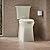 KOHLER Corbelle Tall Two-Piece Elongated Toilet With Skirted Trapway 1.28 Gpf