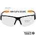Klein Tools 60161 Safety Glasses, Professional PPE Protective Eyewear with Semi Frame, Scratch Resistant and Anti-Fog, Clear Lens