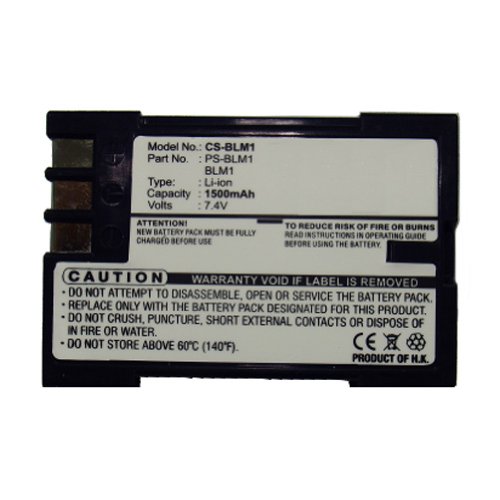 Bluetrade 1500mAh 7.4V Lithium-Ion Battery for Olympus