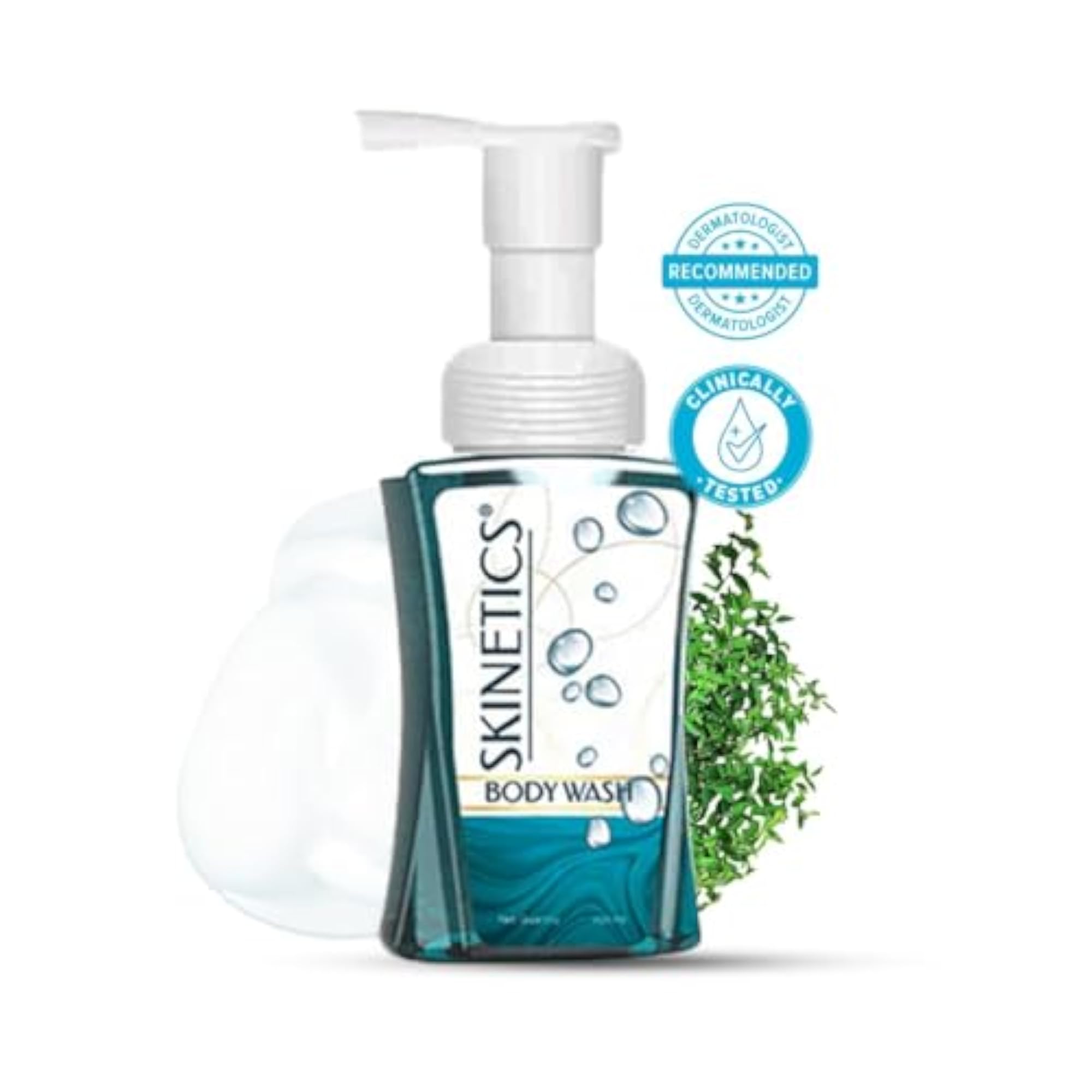Skinetics Foam Body Wash, Nourishing Cleanser