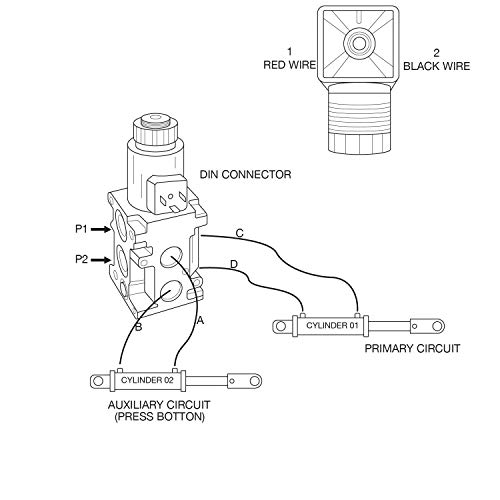 Hydraulic Diverter Selector Valve Compatible with JD Subcompact Tractors 1025R 1023E 2025R 2032R - Thumbnail 3