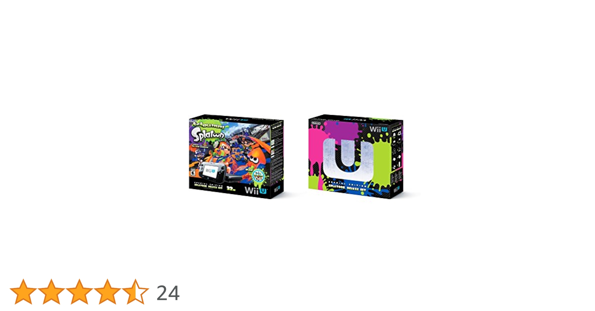 Amazon.co.jp: Nintendo Wii U 32GB Splatoon Deluxe console