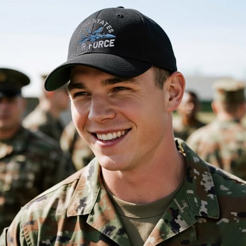 Image of U.S. Air Force Hats for Men Women Adjustable Size Baseball Cap