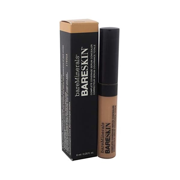 bareMinerals Bareskin Complete Coverage Serum Medium Concealer for Women, 0.2 Fl Oz (Pack of 1)