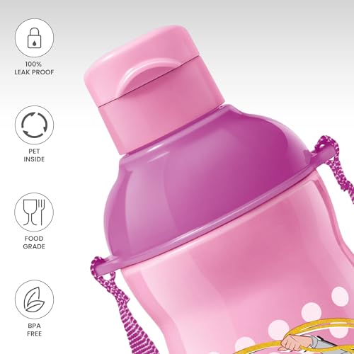 Image of Milton Kool Prime 400 Insulated Kids Water Bottle, 390 ml, Light Pink | BPA & Lead Free | Food Grade | Leak Proof | PU Insulated | Easy to Carry