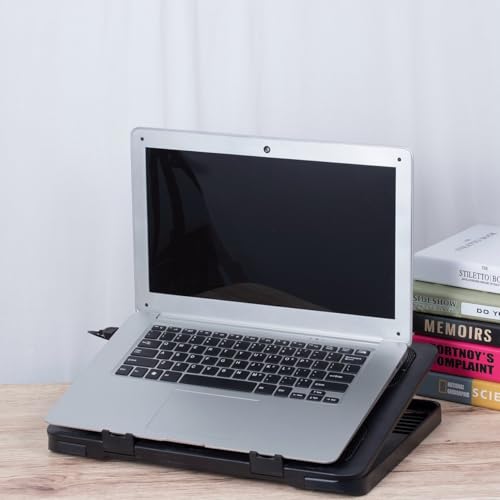 Base para laptop con ventiladores USB para enfriamiento miniatura 7