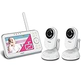 VTech VM5271-2 Video Baby Monitor with 5-inch Screen,...