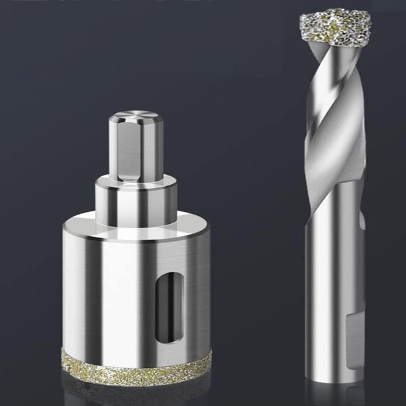 TOP-VIGOR 18mm Diamond Drill Bit Glass Hole Saw Set, Hollow Core Drill Bit with Spotting Drill Bit - Image 3