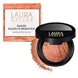 Picture of LAURA GELLER NEW YORK Baked Blush-n-Brighten for Mature Skin - 10 Beachy Horizon - Powder Blush Won't Settle into Fine Lines - Buildable Natural Finish – Longlasting Formula - Made in Italy​