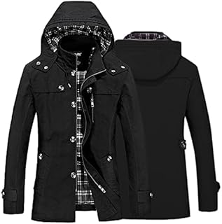 Jacket Coat Man Insulated Thicken Jackets with Hood Lightweight Running Cycling Rain Jacket Winter Warm UP Thermal Softshell Cycling Jacket