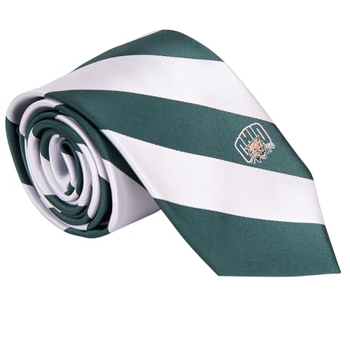 Desert Cactus Ohio University Tie Bobcats, 100% Polyester, with Logo